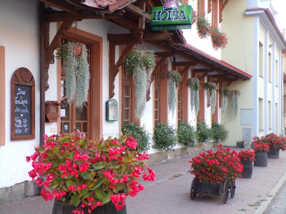 Penzion Restaurace U Helferu Libuň 外观 照片