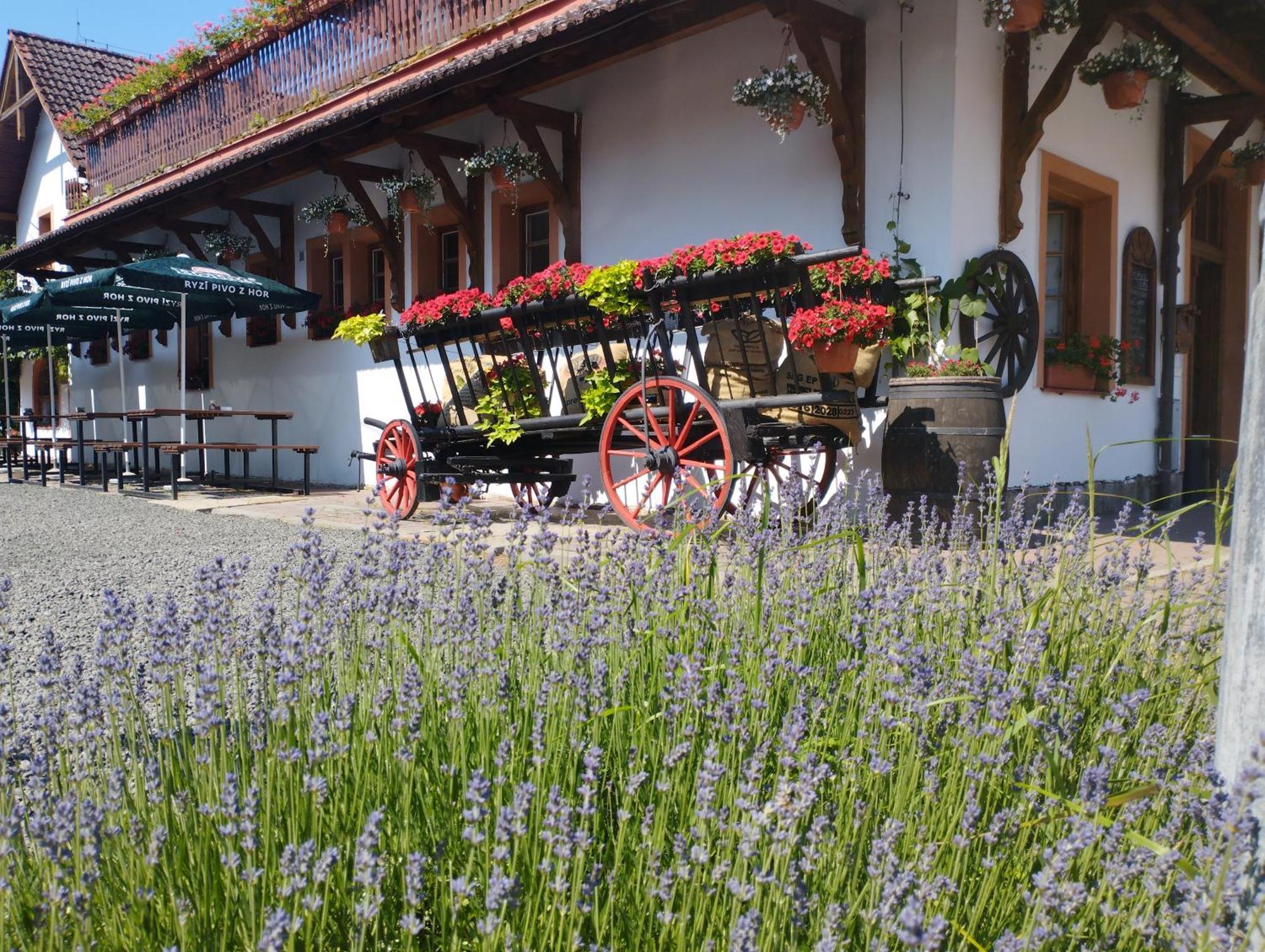 Penzion Restaurace U Helferu Libuň 外观 照片