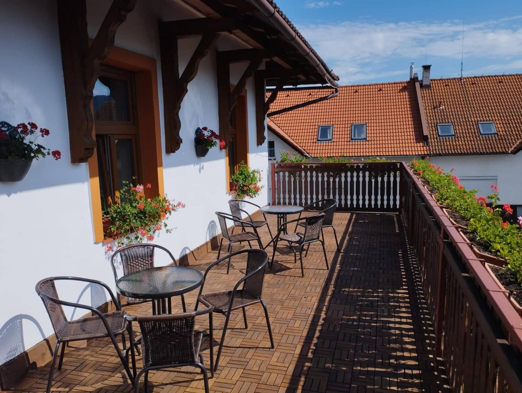 Penzion Restaurace U Helferu Libuň 外观 照片